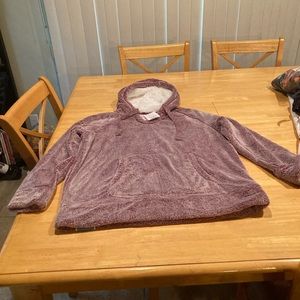 Member's Mark Cozy Plush Pullover in pink super soft inside and out